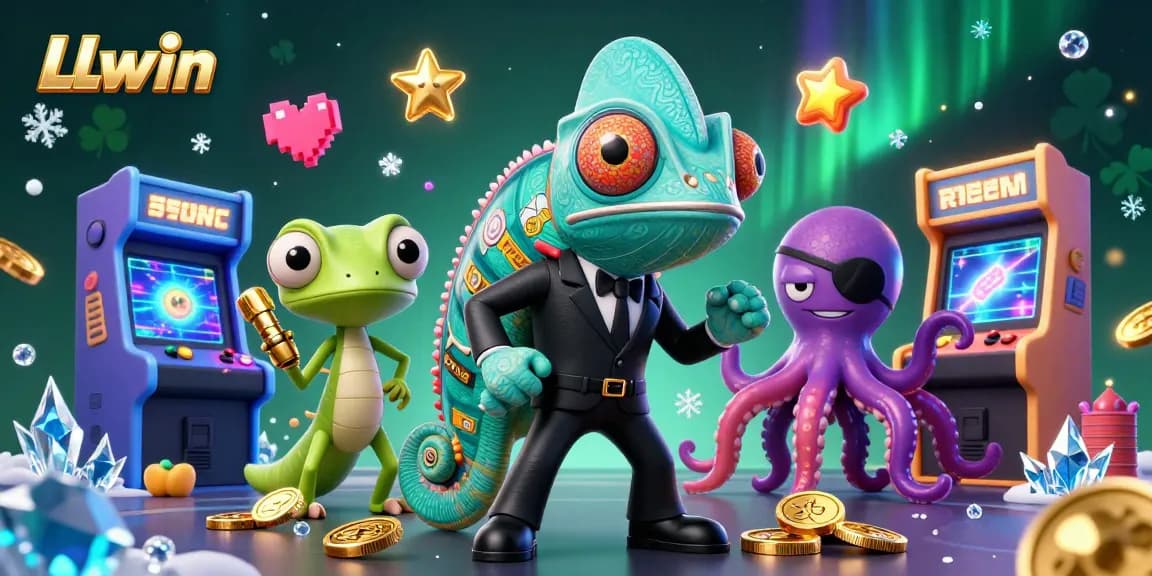 Engage in thrilling gameplay at LLwin with vibrant 3D casino elements and dynamic characters.