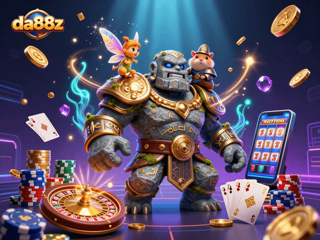 Experience the thrill of da88z with dynamic action from casino games, vibrant animations, and enchanted characters.