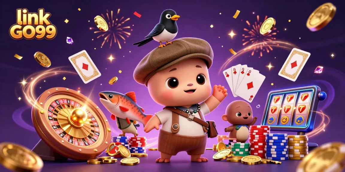 Engage with exciting games at link GO99 featuring colorful characters and dynamic casino elements.