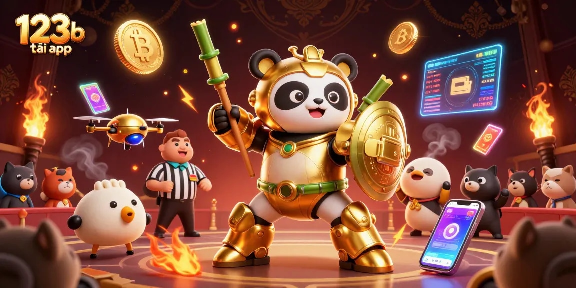 Engage with 123b tải app by piloting a mech-suit in a vibrant casino battle arena.