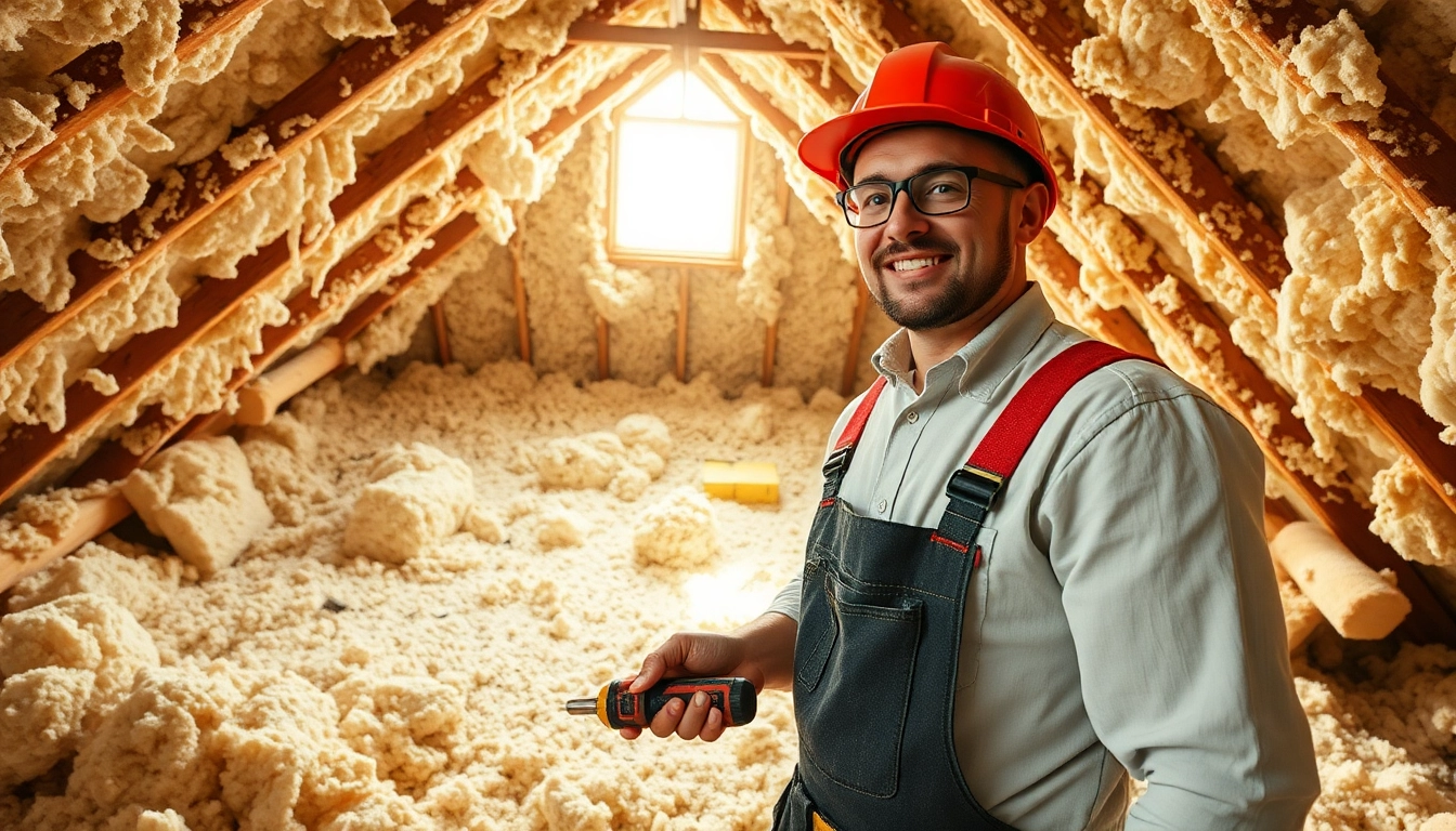 Contractor performing closed cell spray foam removal in an attic, showcasing tools and process.
