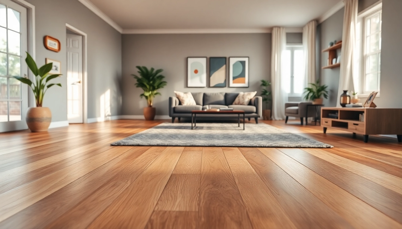 Transform your space with stunning vinyl plank flooring that enhances your home decor.