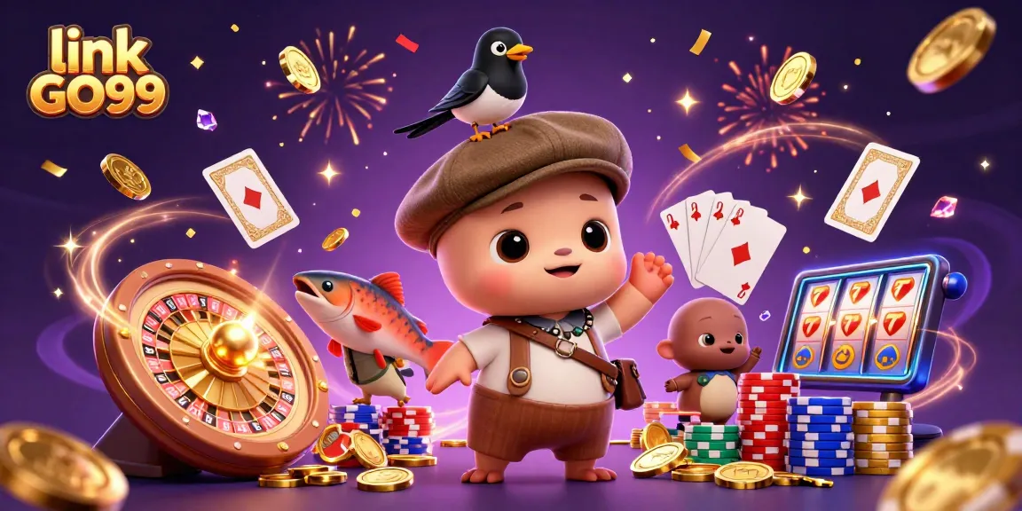 Engage with exciting games at link GO99 featuring colorful characters and dynamic casino elements.